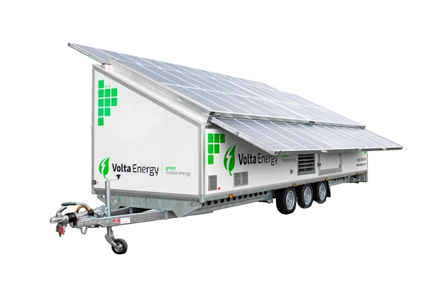 Volta Energy - mobilna przyczepa solarna green mobile energy